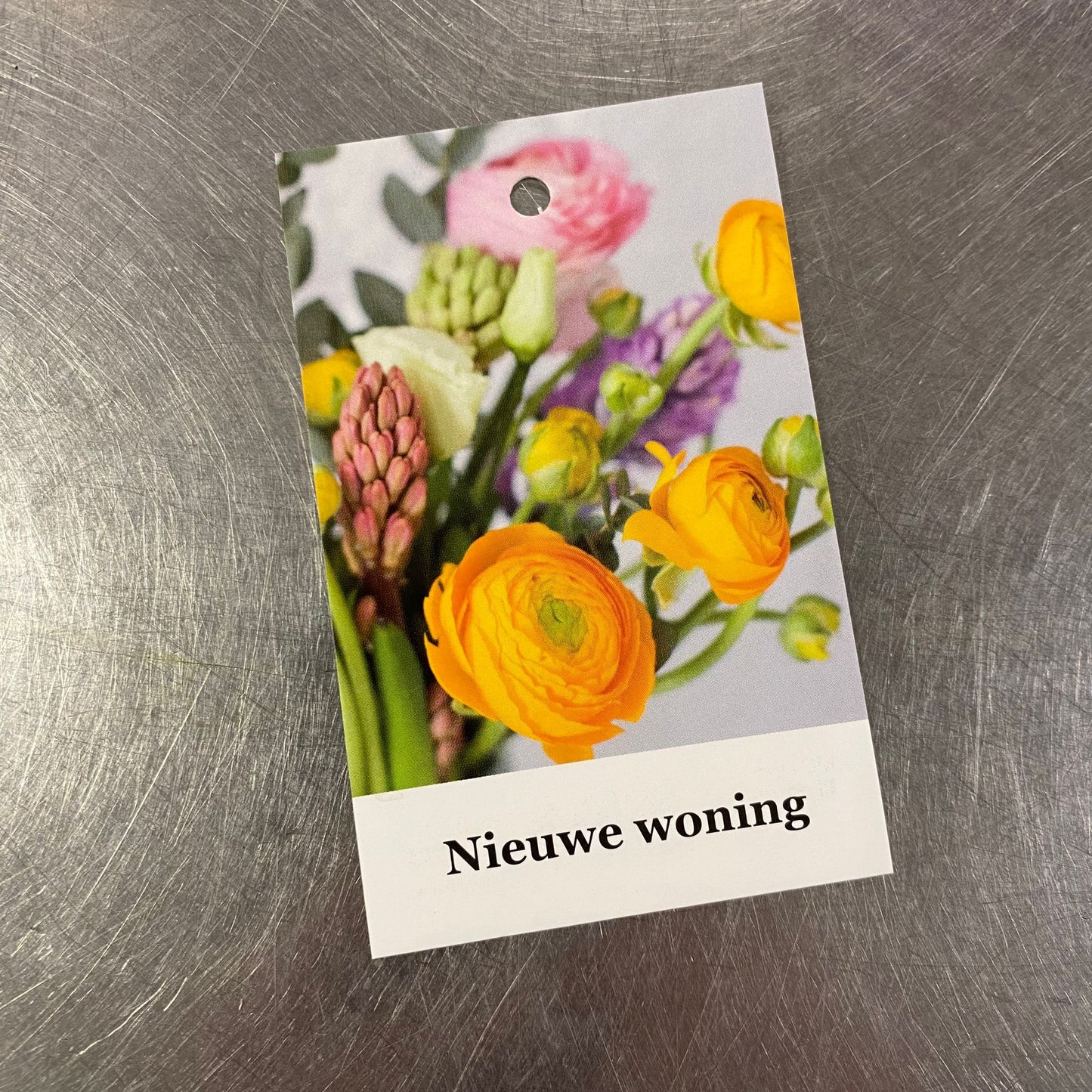 Wenskaartje - Nieuwe woning