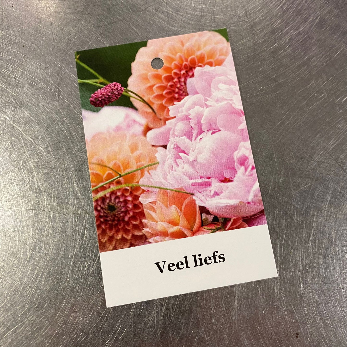 Wenskaartje - Veel liefs